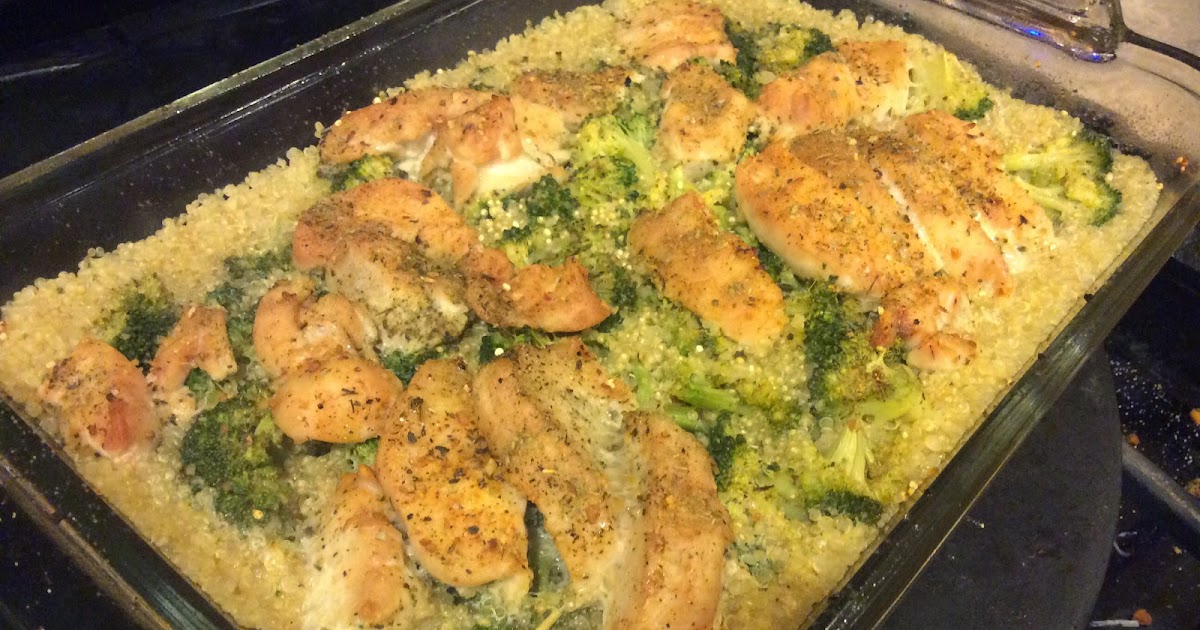 All Things Libby Chicken Broccoli and Quinoa Bake