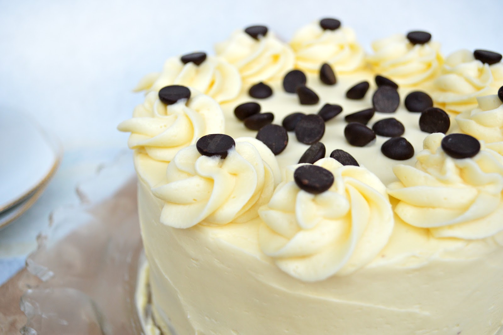 A lovely cake Chocolate chip cookie dough brownie cake