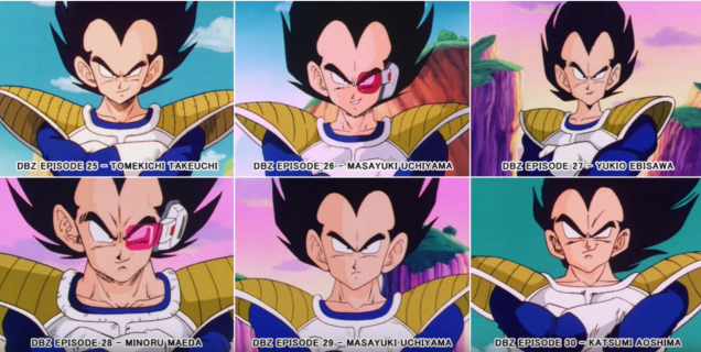 Los cambios que tuvieron algunos personajes de Dragon Ball durante todas  las sagas