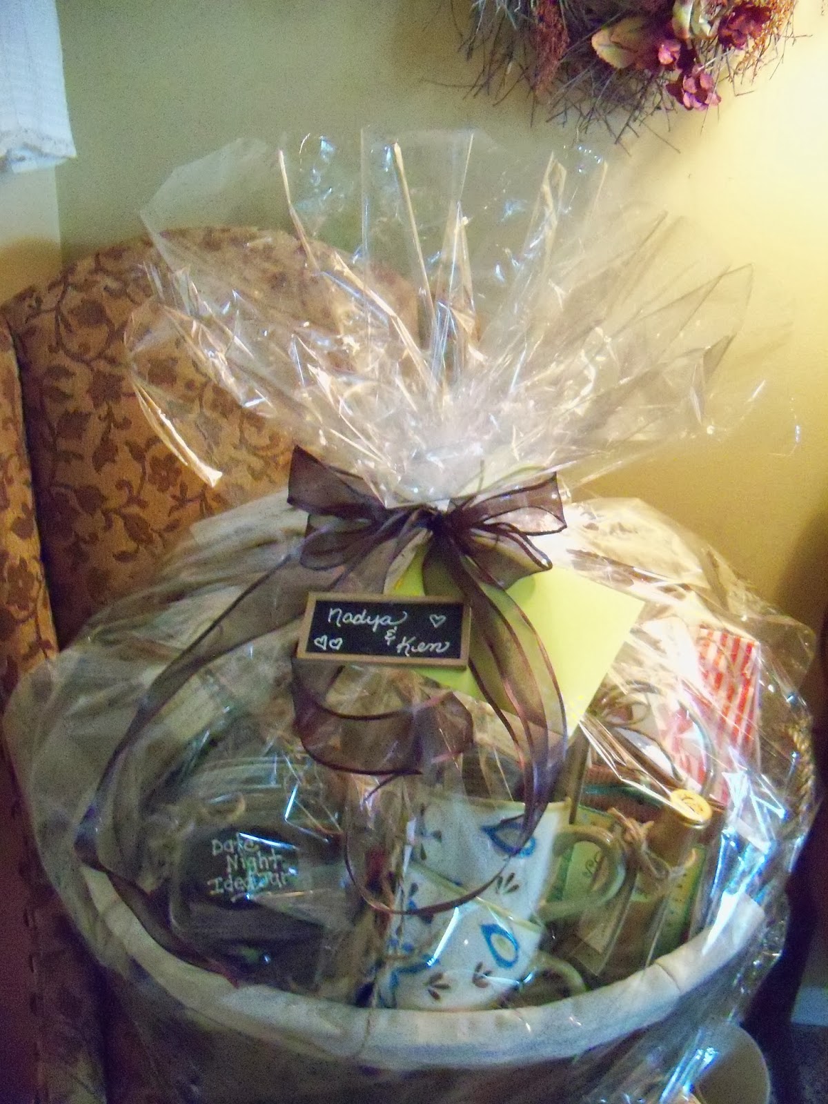 The Blue Spotted Owl Thank You Gift Basket