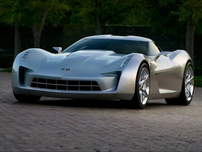 Corvette Stingray Concept Sideswipe on 2009 Chevrolet Corvette Stingray Sideswipe Concept Cars Blog