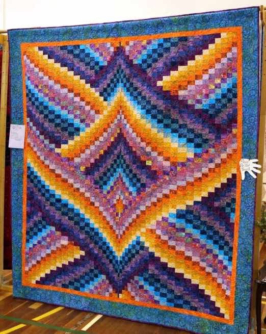 koolkat's quilting blog Double bargello quilt for sale