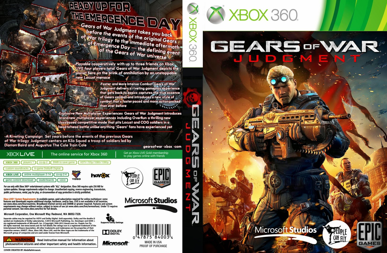 Revelados todos os modos e detalhes dos mapas multijogador de Gears of War 3