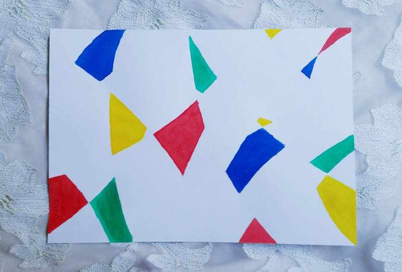 cubism art step 01