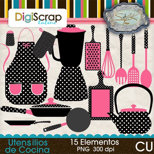 SCRAP DIGITAL: Utensilios de Cocina