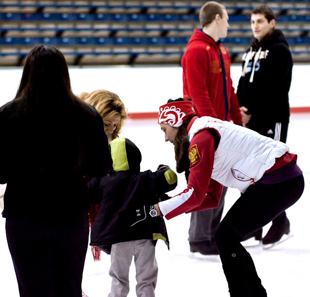 Johnny Weir. Photo © David Ingogly @ Official Johnny Weir Blog.