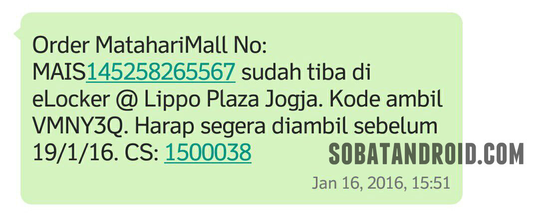 Cara Mengambil Barang di Elocker Mataharimall Cara Mengambil Barang di Elocker Mataharimall