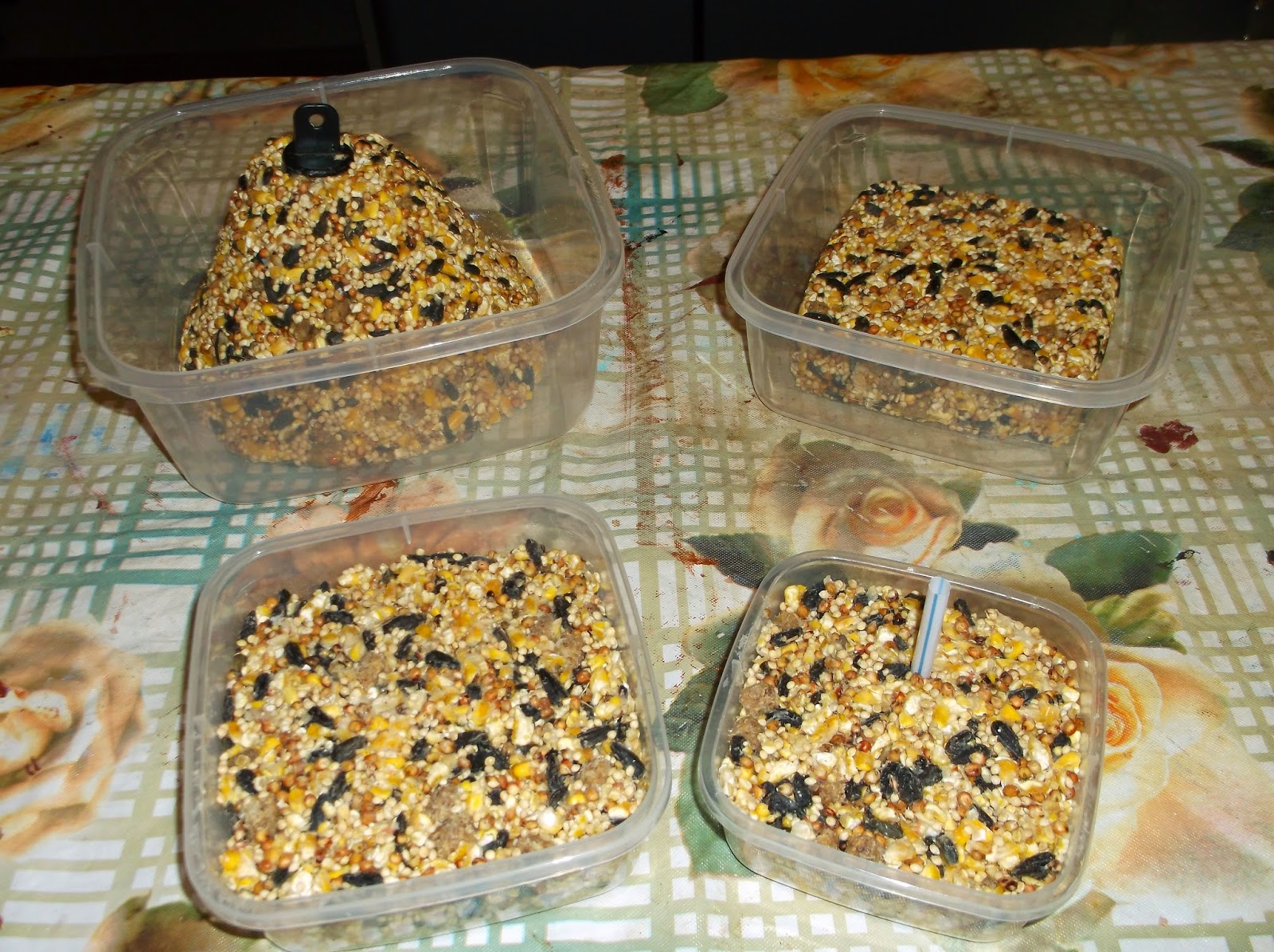 Simply Angela DIY Birdseed Cakes