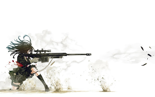 Wallpaper Anime Sniper