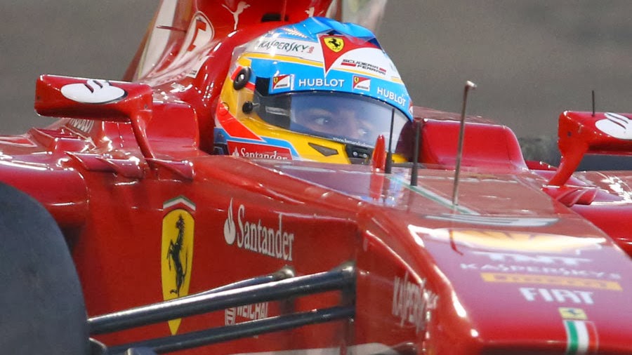 Termina la pretemporada del campeonato de F1 2013 PC con un final inesperado Fernando+alonso+ferrari+2014