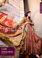 Embroidered Khaddar, Chiffon and Velvet Silk Collection-04