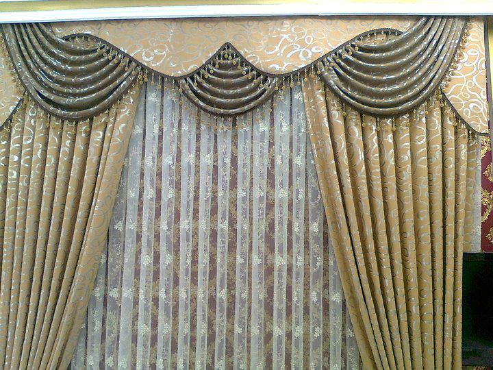 5SCALLOP+PELMET LANGSIR MURAH