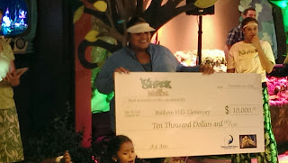 Baldwin+Hills+Elementary+School Shrek The Musical Surprise Celebration at Sweet- Baldwin Hills Elementary School awarded $10,000 Check
