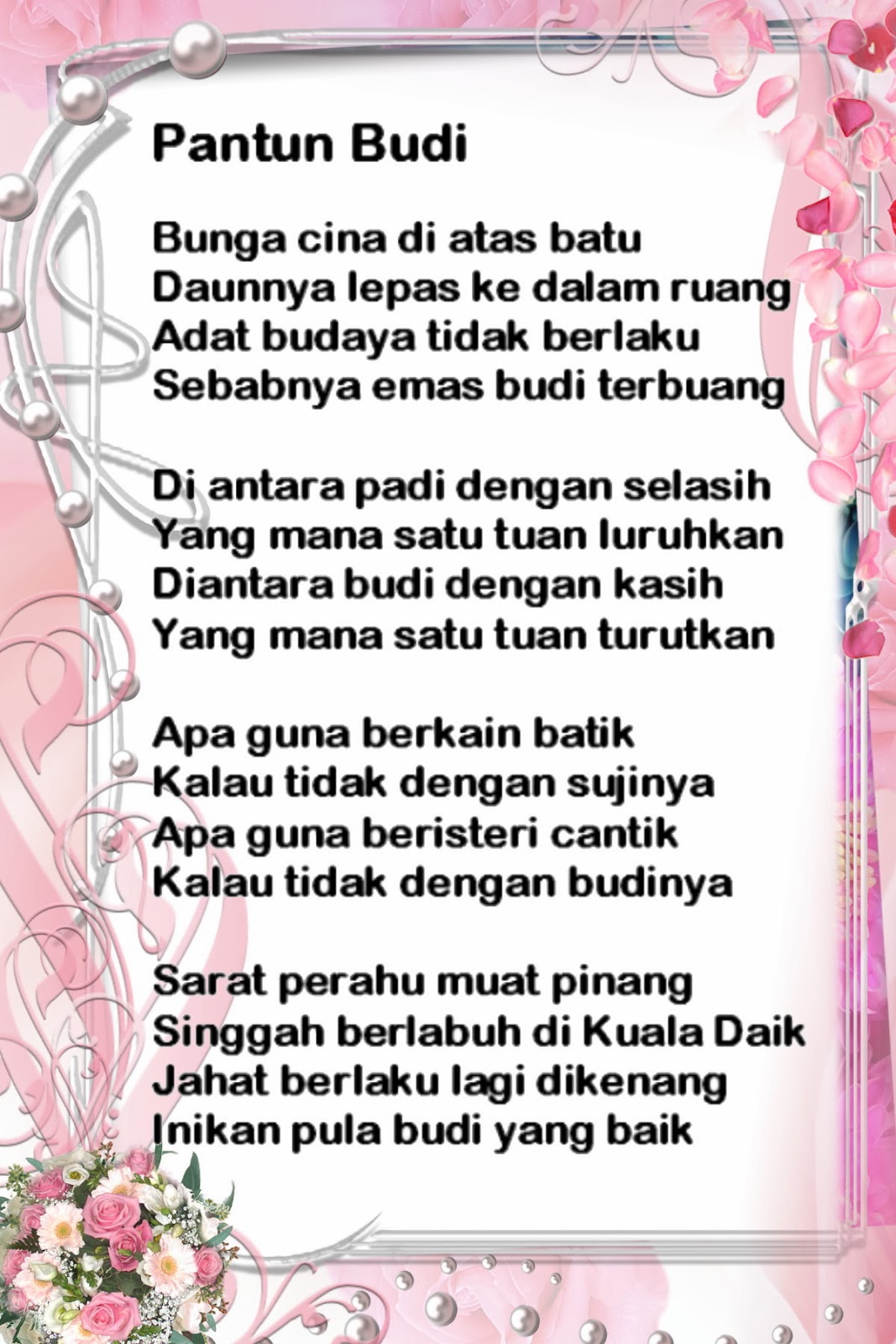 Solution Gaul: MACAM PANTUN DAN CONTOHNYA