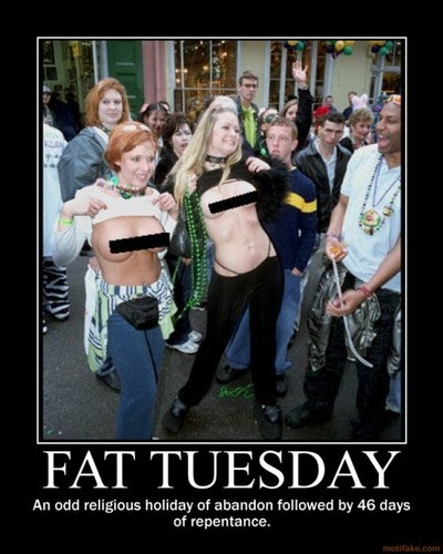 is mardi gras before lent