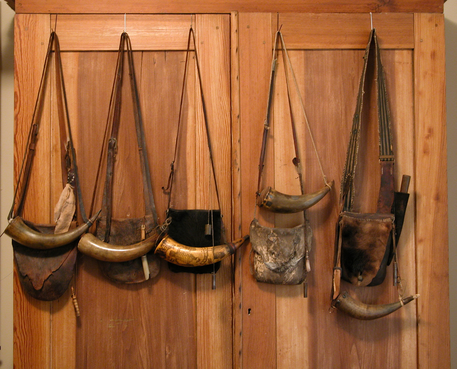 Contemporary Makers Living with a Collection Hunting Pouches