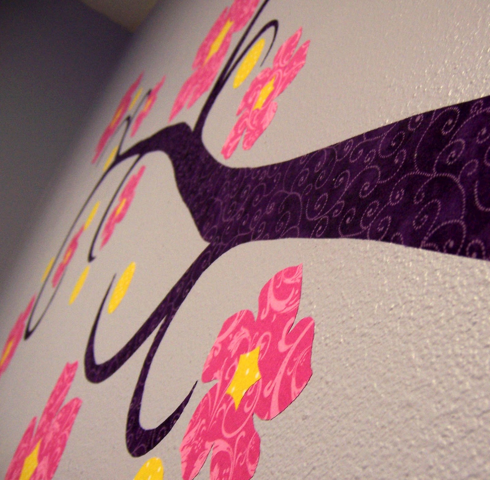 Whimsymablog Fabric Wall Appliques a tutorial