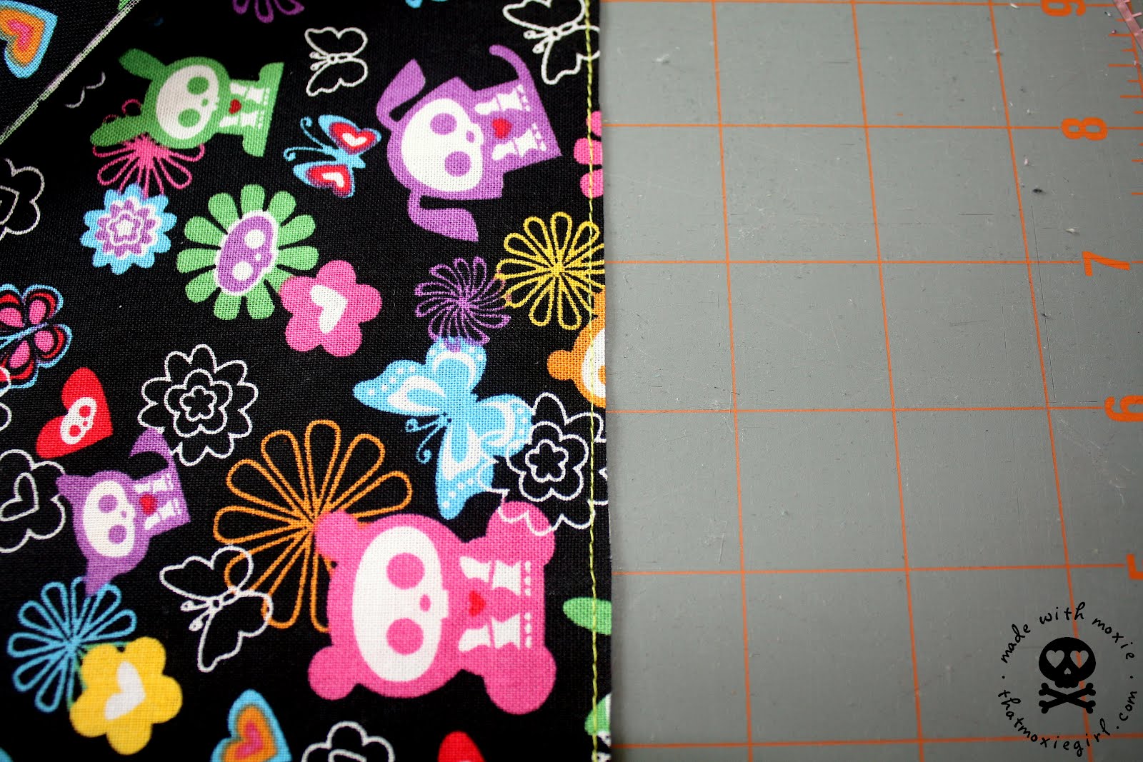 Made with Moxie Fat Quarter Skirt Tutorial