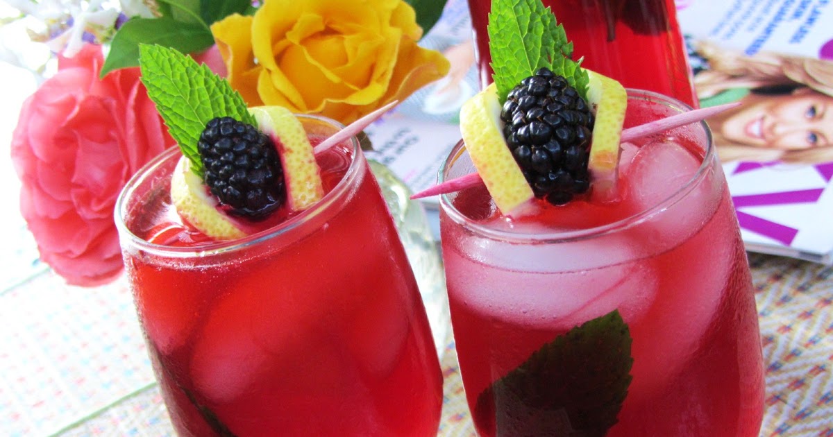 Let's eat......simple! BlackberryMint Lemonade