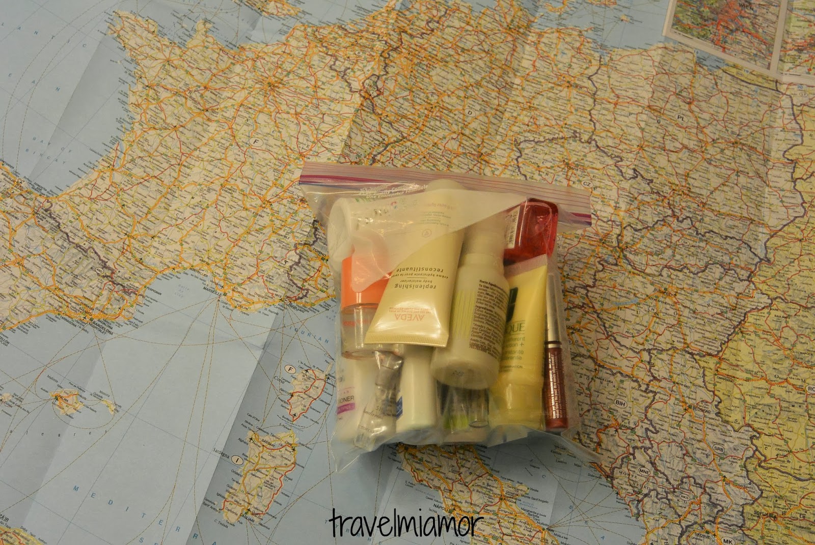 travel mi amor Packing the Essentials in a Quart Size Bag