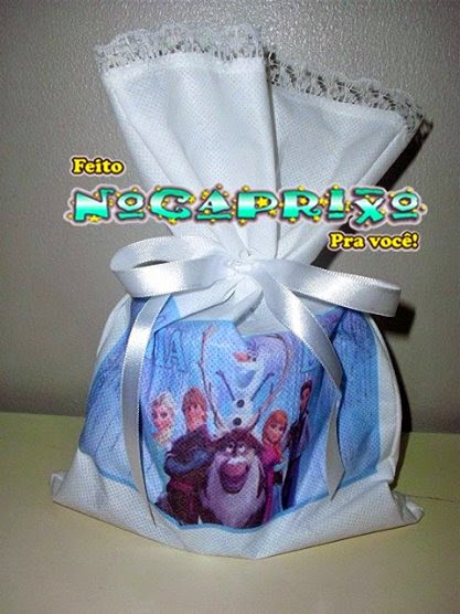 Caneca e Saquinho Personalizado  - Frozen