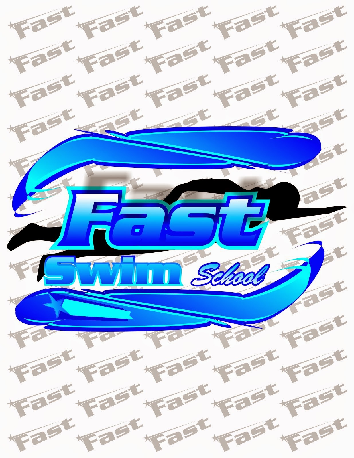 Logo Fast swimming school Jakarta Tangerang