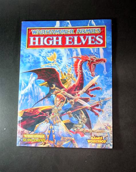 Portada de Warhammer Armies: High Elves