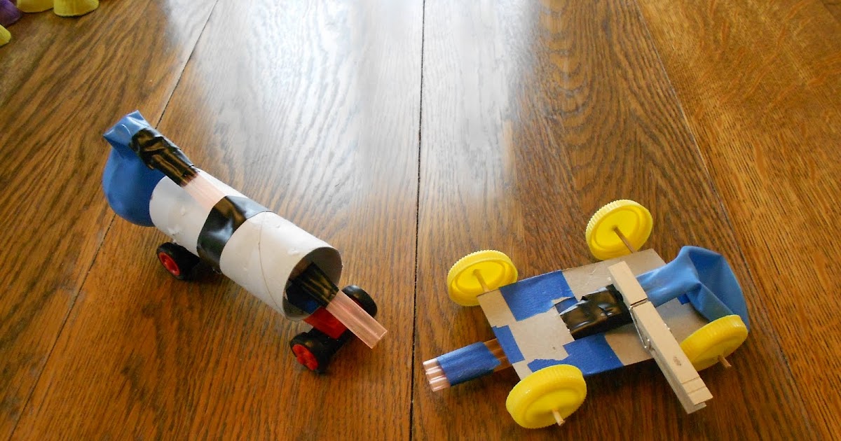 Balloon Powered Lego Car • The Crafty Mummy