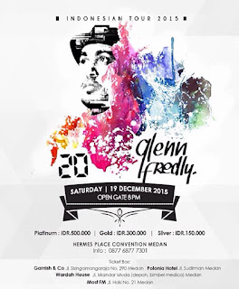 KONSER 20TH GLENN FREDLY BERKARYA DALAM INDONESIA TOUR 2015 DI MEDAN KONSER 20TH GLENN FREDLY BERKARYA DALAM INDONESIA TOUR 2015 DI MEDAN