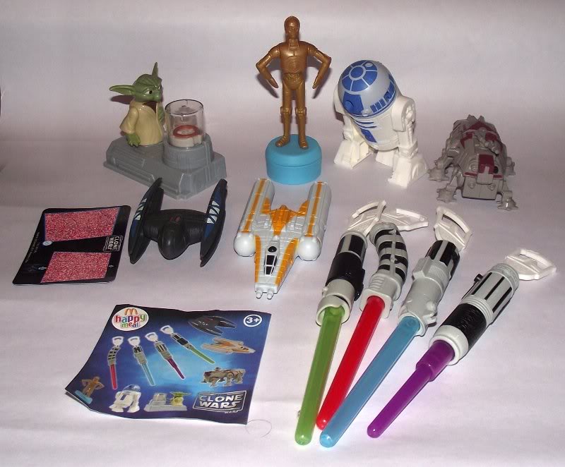 mcdonalds clone wars
