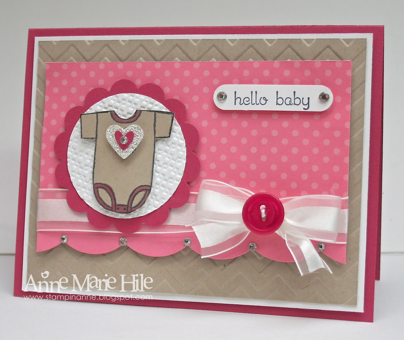 Stampin' Anne Buttons and Bows for Baby {PP 133}