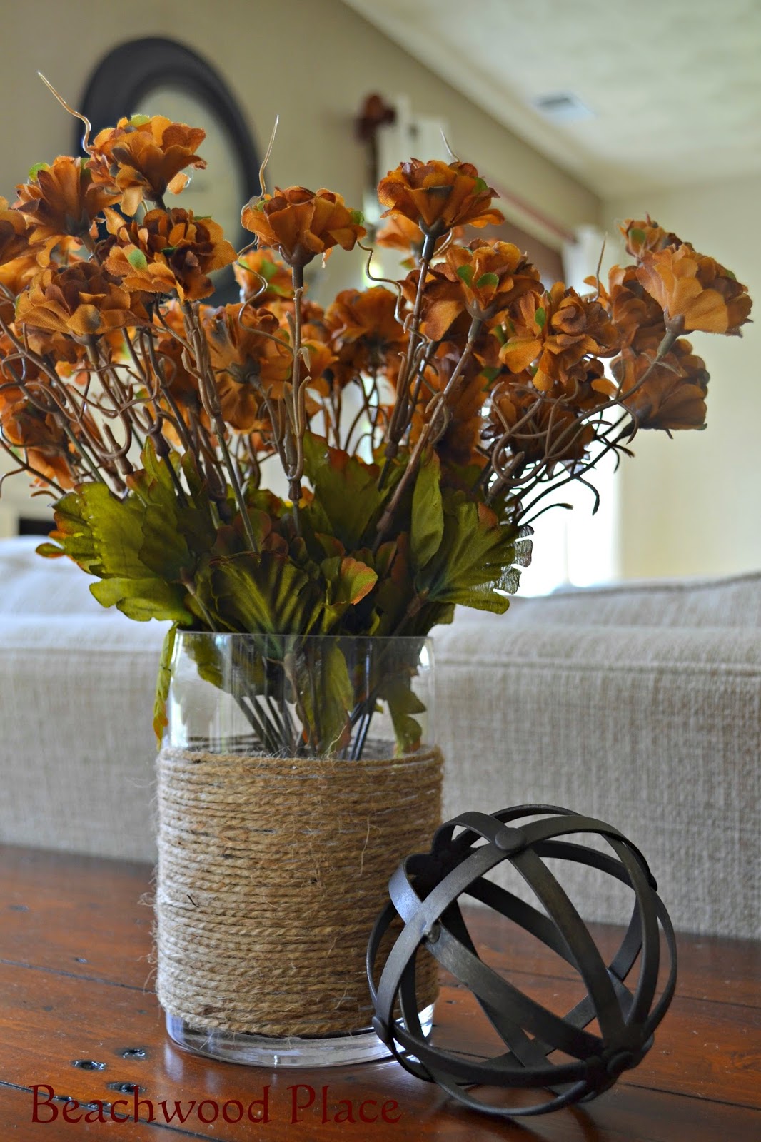 Beachwood Place Ten Minute Fall Vase & DIY Magnolia Wreath