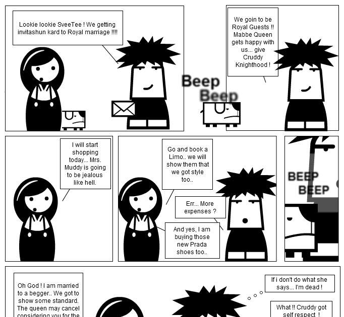 Sir Cruddy Goes To The Royal Wedding !