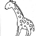 Desenho - girafinha - Colorir e Pintar