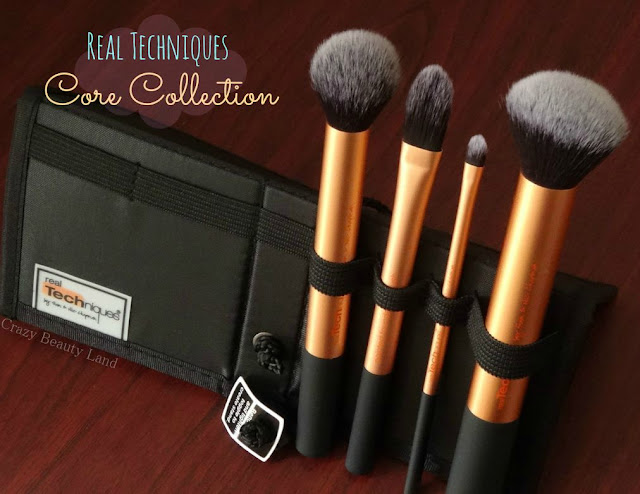 Makeup Tools Review : Real Techniques by Sam & Nic Chapman Core Collection Set Review Where To Buy in India