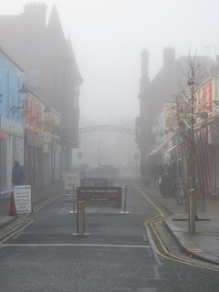 Fog Pics And Spring Garden Angel