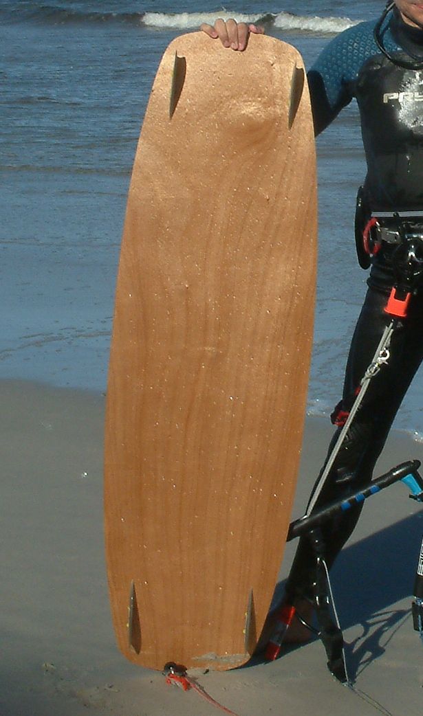 Kite board projekt Finished kite board