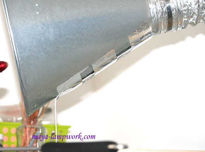 My ventilation system Lampwork Etc.