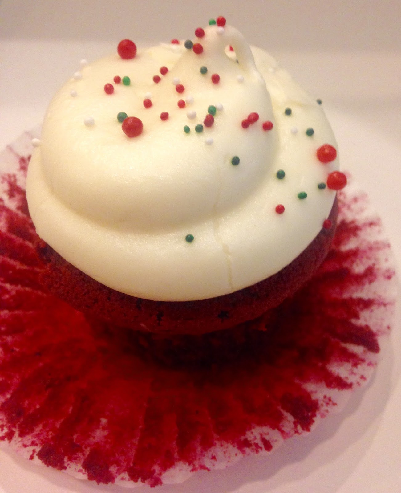 Sweet Sound Bites Pink Velvet Cupcake from Teacake Bake Shop