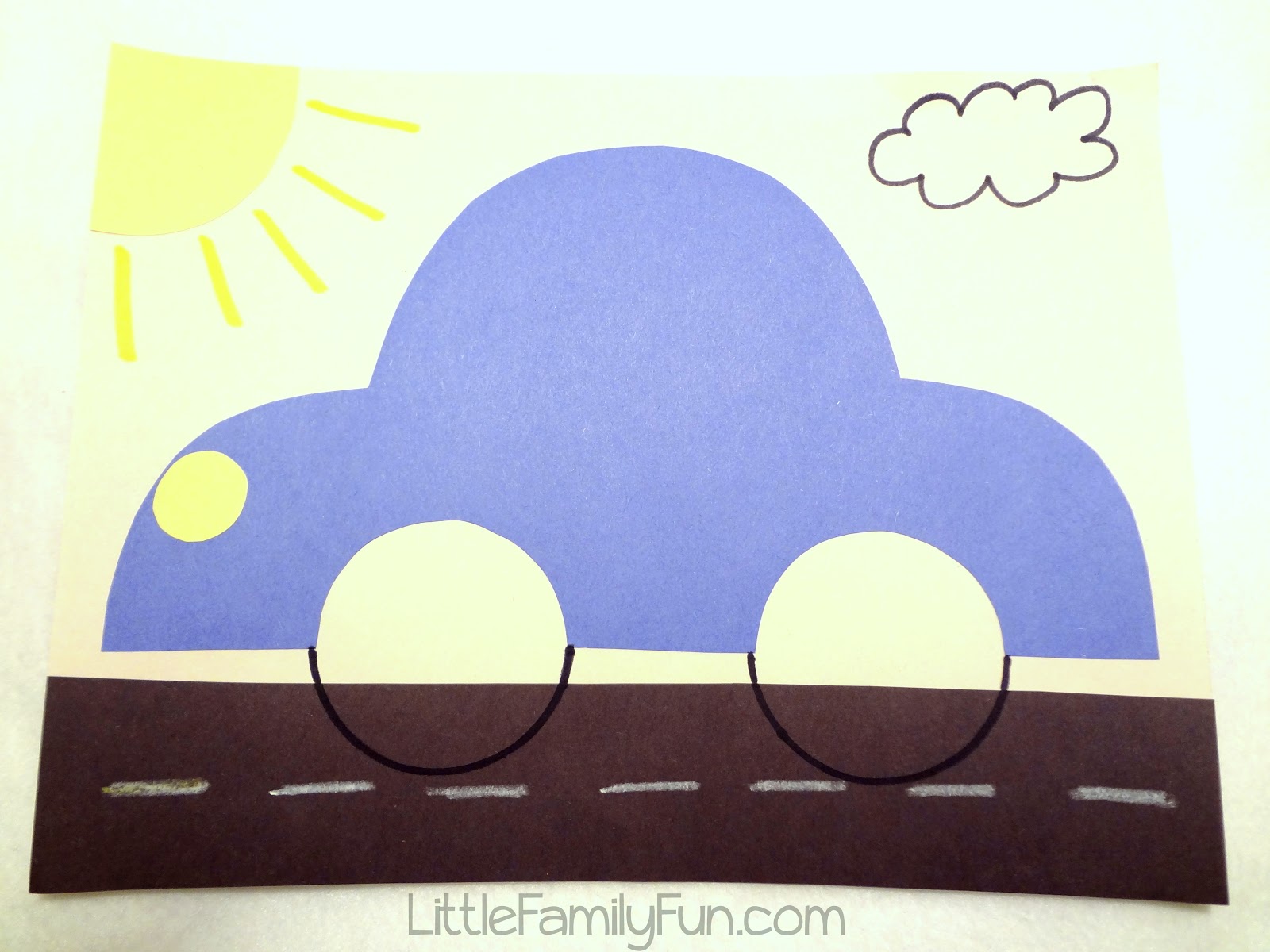 Little Family Fun Alphabet Car Game Alphabet cars, Alphabet games