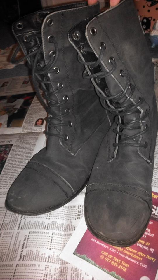 Taratastiic DIY Galaxy Combat Boots