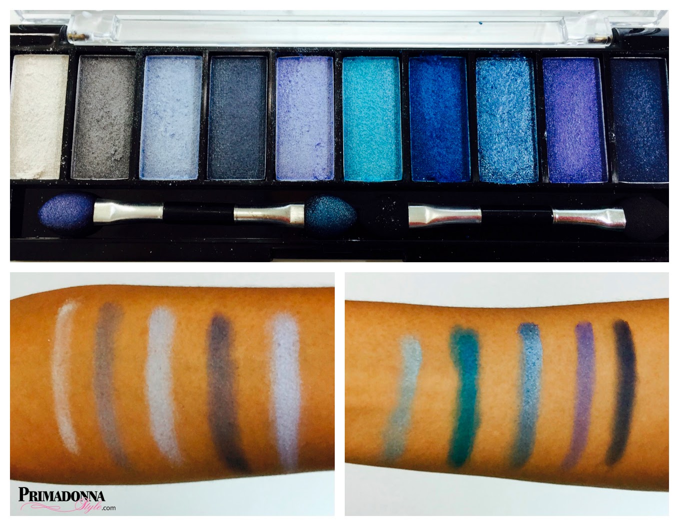 Primadonna Style Makeup Look of the Day Hard Candy "Feelin' Blue