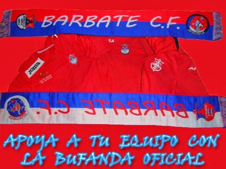 Apoya a nuestro equipo con la bufanda oficial del Barbate C.F.