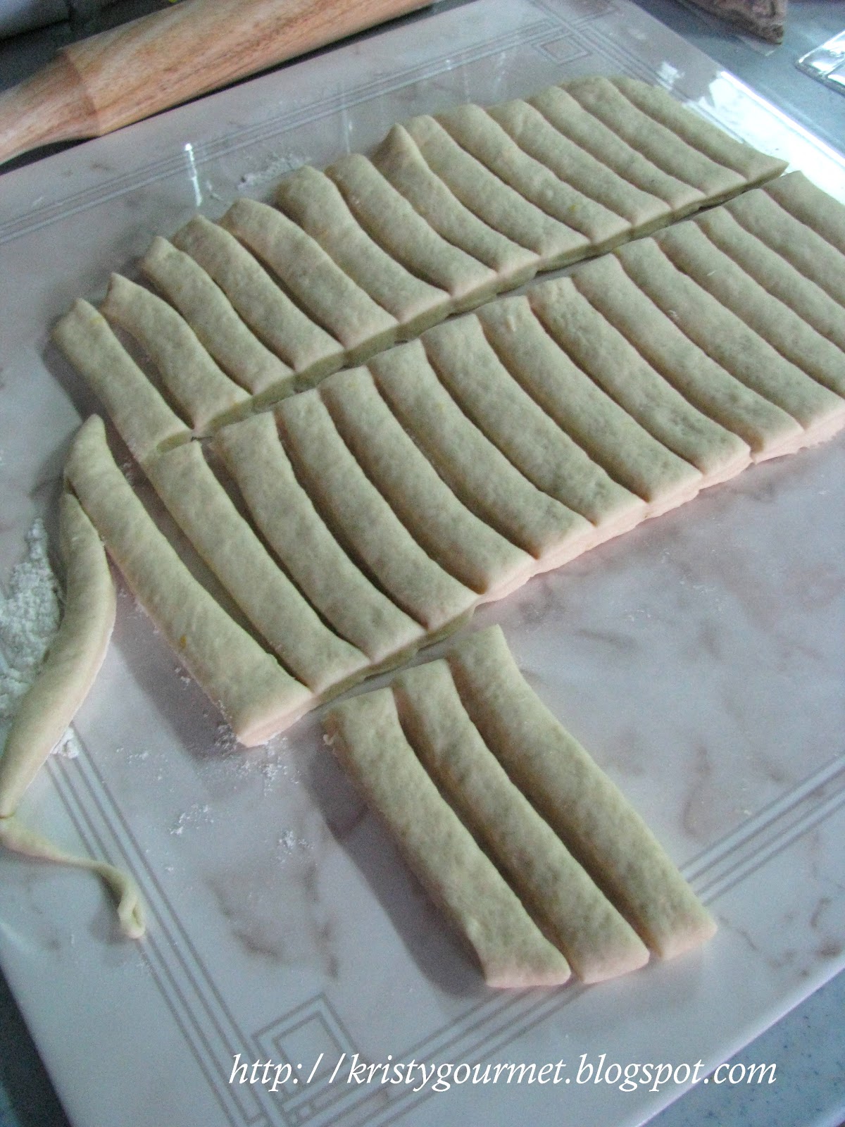 Blue Cheese Lemon Sticks