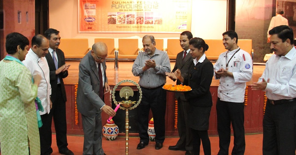Lovely Professional University Lpu S School Of Hospitality Celebrated International Level Culinary Festival Flavours 2012
