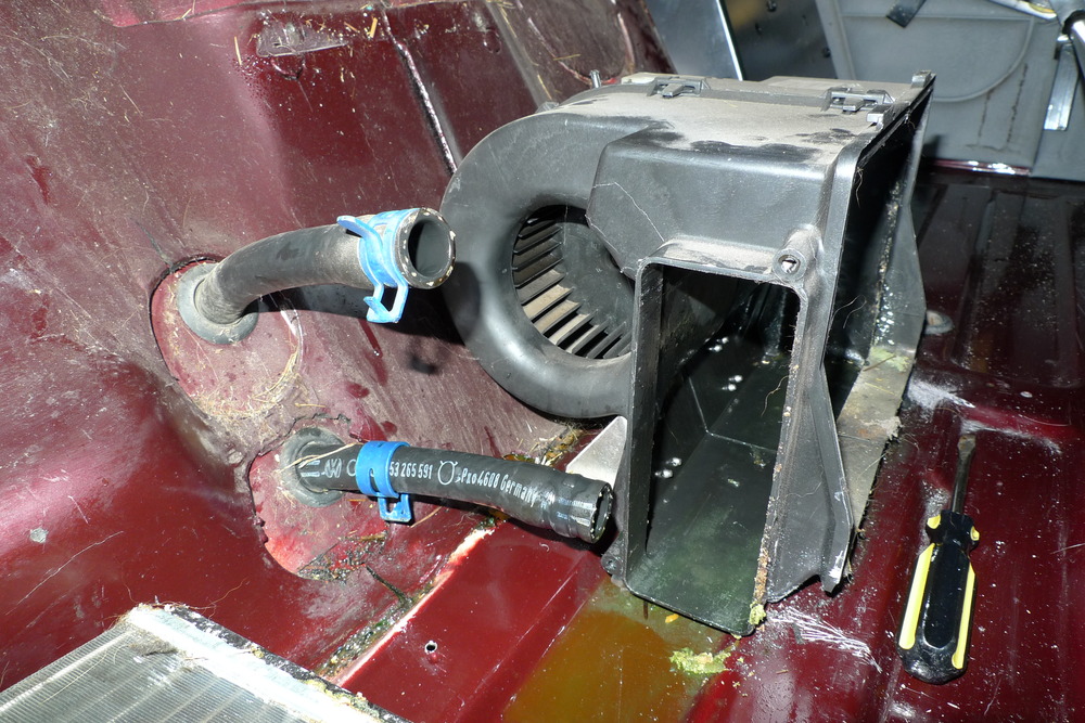 T3 Vanagon Spot How To Replace A Vanagon Rear Heater Core