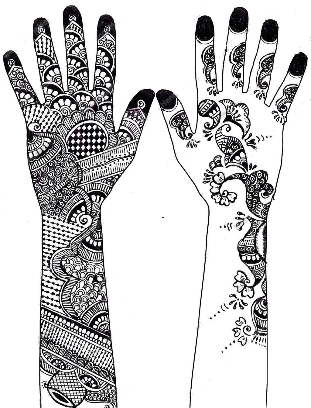 18 Fashion Henna Mehndi Design Patterns 18 Fashion Henna Mehndi Design Patterns