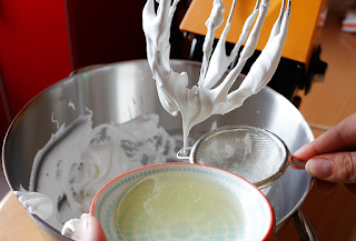 Meringues au citron vert