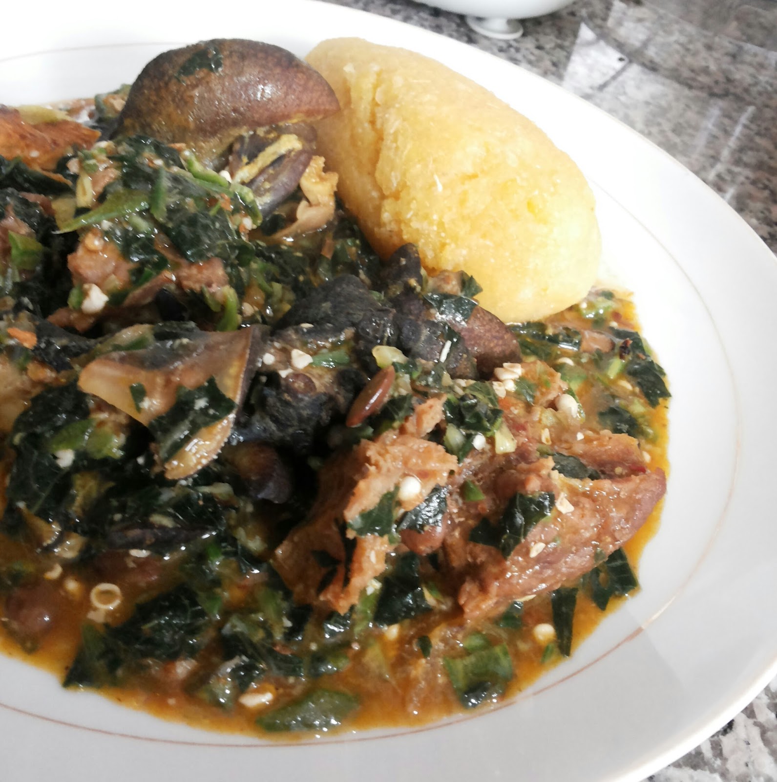 Okra, Ugu, Ogbono Soup Recipe With Cooking Pictures To make this weekend