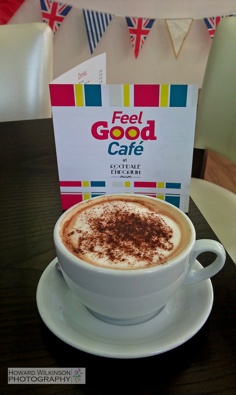 Howards Cappuccino Blog Feel Good Cafe now serving Illy Coffee